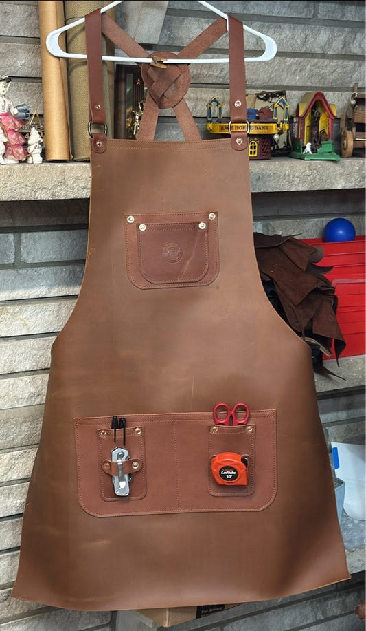 Metal shop or BBQ apron # 27