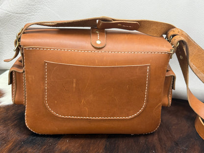 Hand stitched messenger bag #9