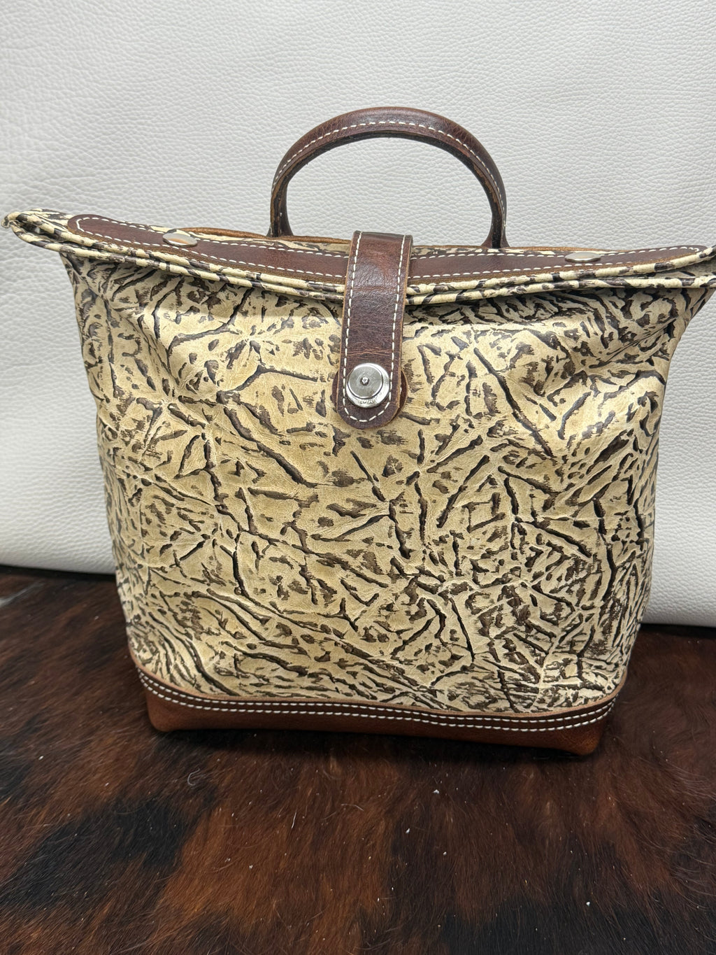 Printed elephant "mail bag" #10