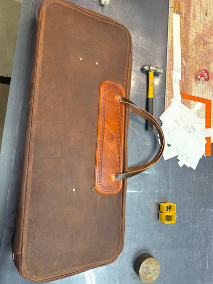 Custom hand carved AR15 Rifle case #44