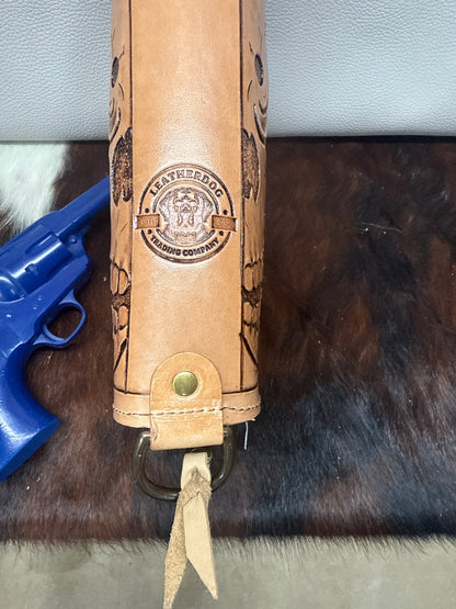 Hand carved pistol caddy # 28