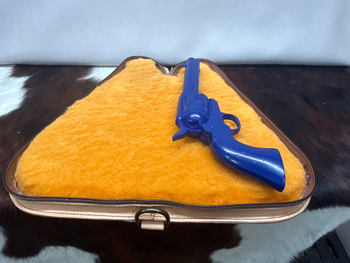 Hand carved pistol caddy # 28