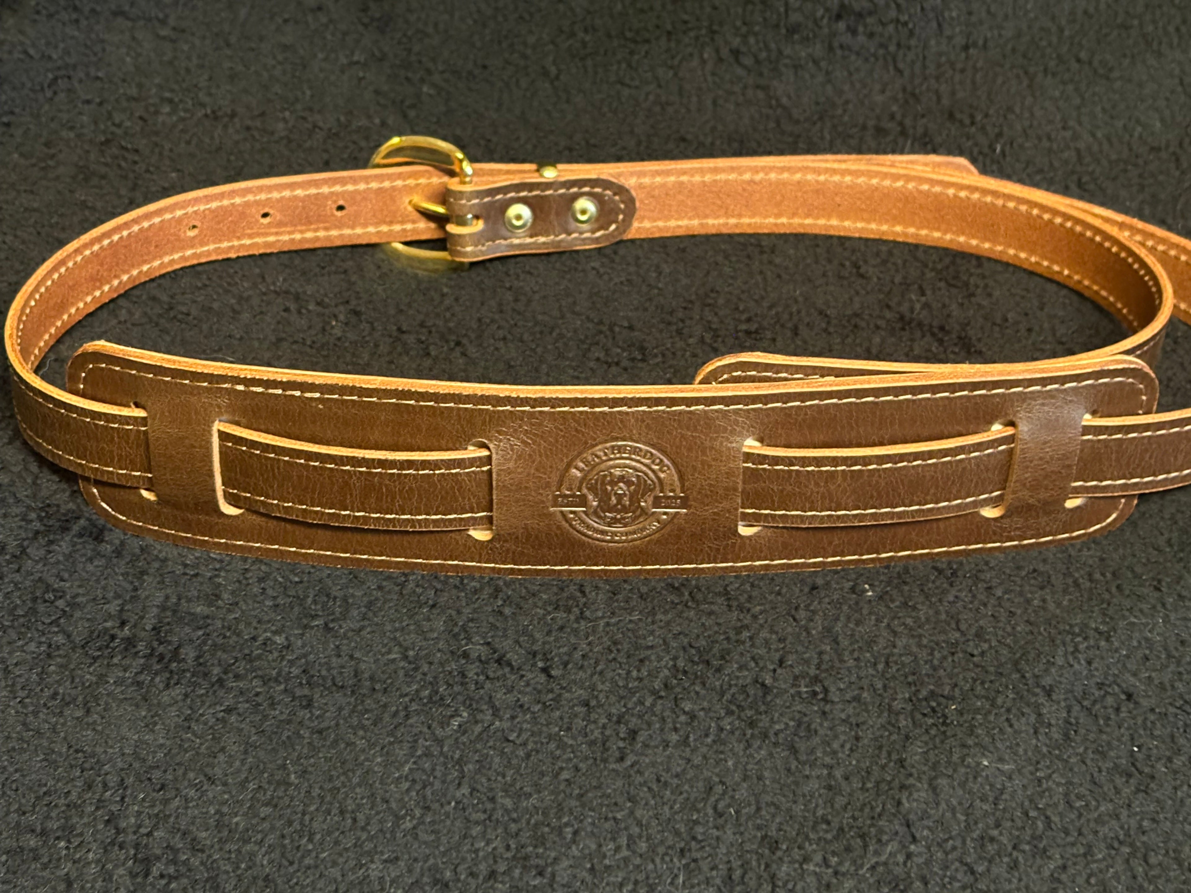 Vintage Style Guitar Strap # 37 (Nickel Hardware)