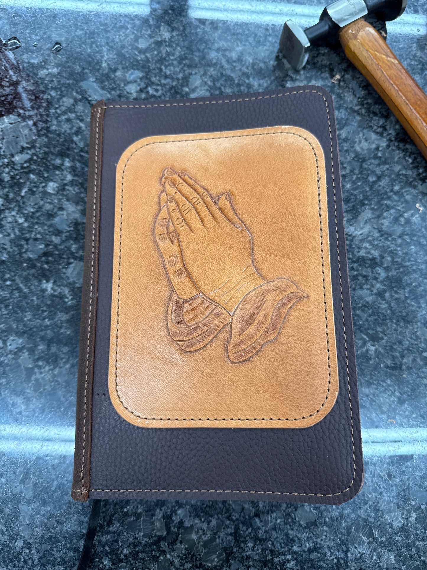 Praying Hands Bible cover #41