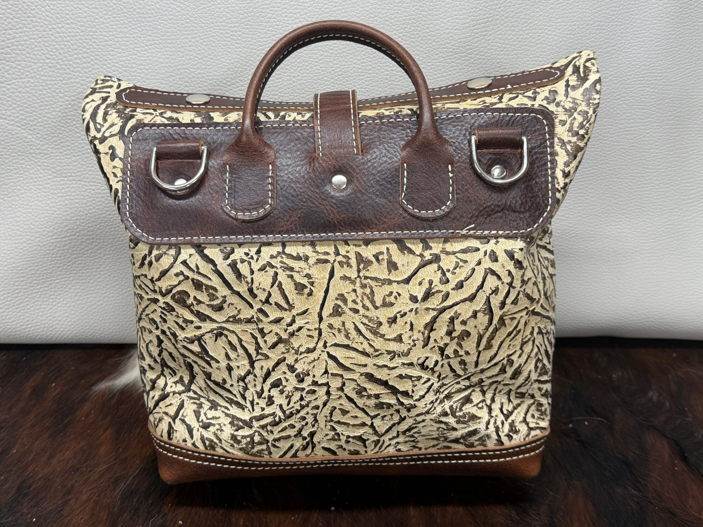 Printed elephant "mail bag" #10