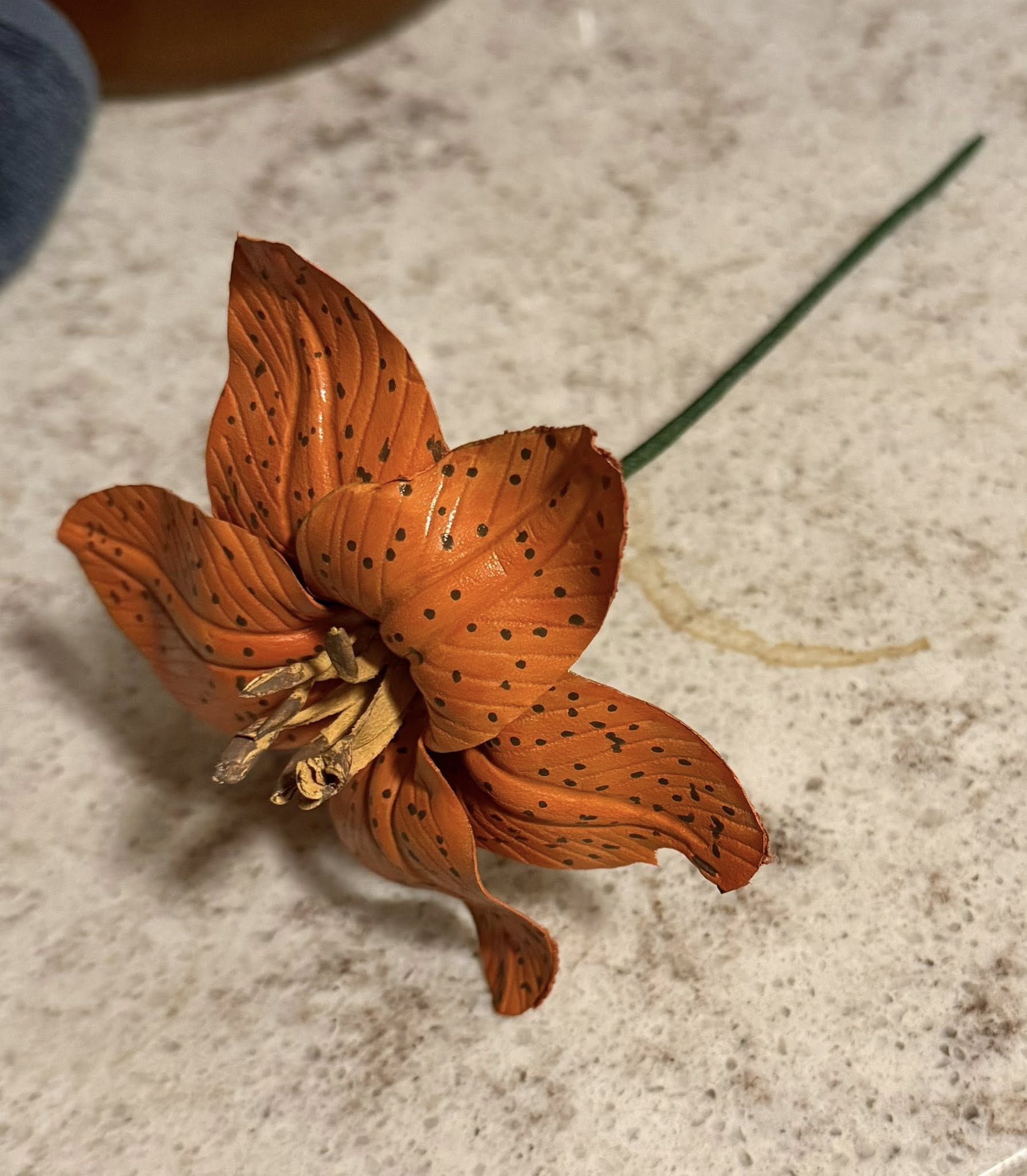 3D Tiger Lily Flower